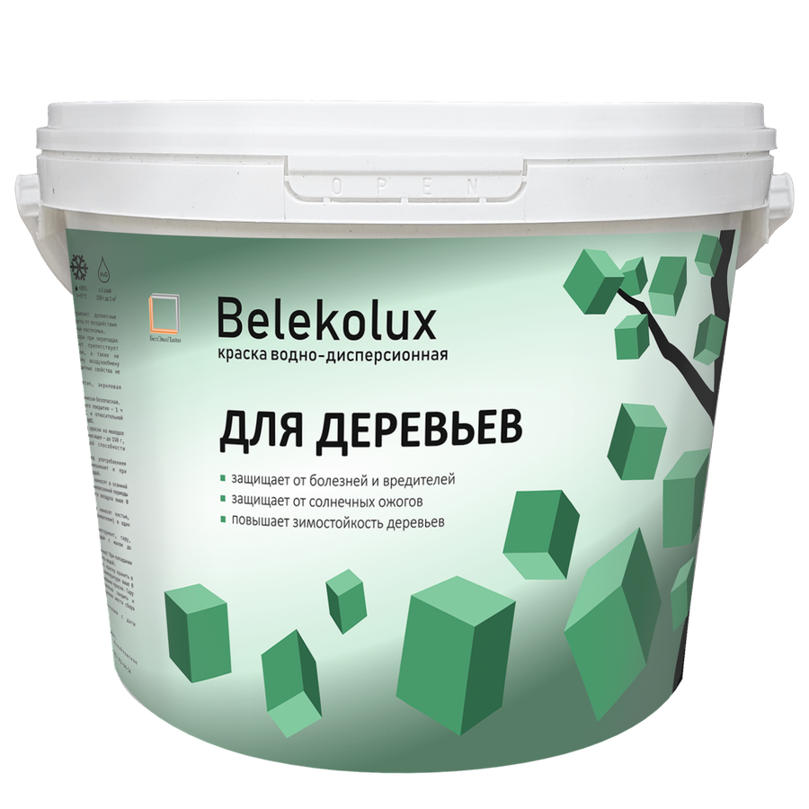 Краска ВД BelEko для деревьев 3кг, артикул 5302494