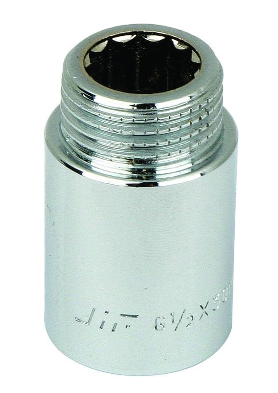Удлинитель гайка вн/нар 1/2 20 мм, хром (JIF 430), артикул УТ000049797