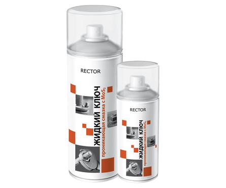 Смазка проникающая "Жидкий ключ" RECTOR 400 мл, артикул УТ000088205