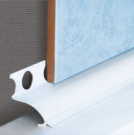 ПВХ Бордюр на ванну под плитку 2,0м Белый, артикул УТ000015925