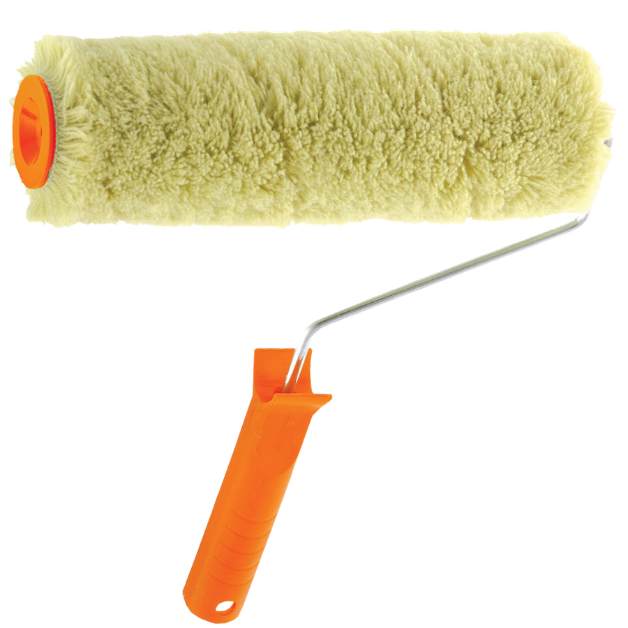 Валик малярный MosTek МУЛЬТИКОЛОР 200мм d=48мм (ворс 14мм) бюгель 6мм, артикул 8217200