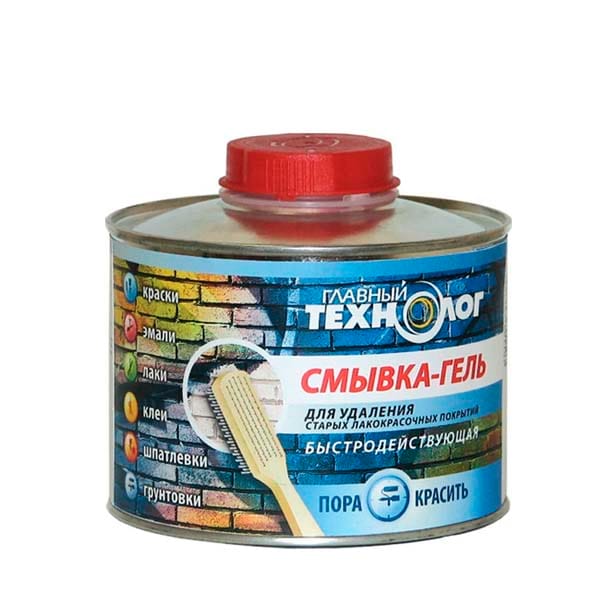 Смывка-Гель д/удаления лкм-покрытий 0,5л НОВОБЫТХИМ, артикул УТ000094533