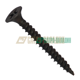 Саморез для крепления ГКЛ, частый шаг 3,5х25, оксид., артикул УТ000043373