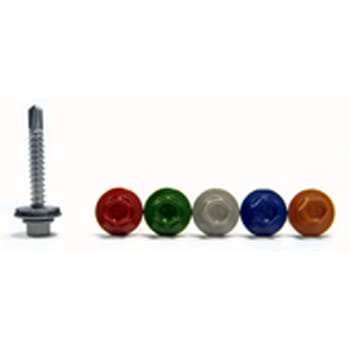 Саморез кровельный 5,5х19 RAL5005 синий насыщенный (250ф), артикул SKRAL5005-5,5х19-250