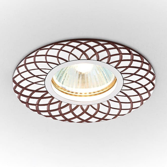 Светильник Ambrella A815 AL/BR алюминий/коричневый MR16, артикул 16751