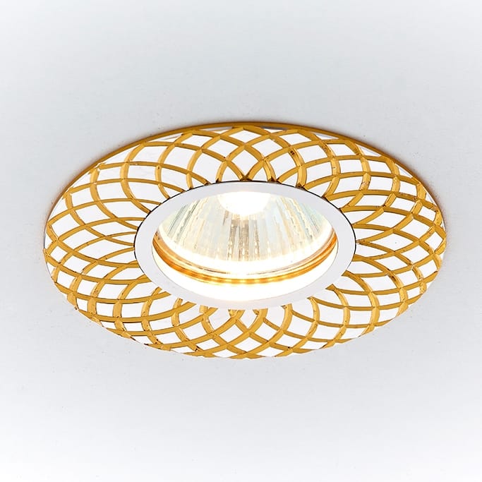 Светильник Ambrella A815 AL/G алюминий/золото MR16, артикул 16708