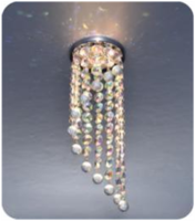 Светильник Florencia 51605 подвесной хром/прозр хрусталь  MR16, артикул IT8405L