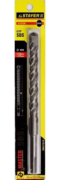 Бур SDS+ 12x210мм  STAYER "PROFI", артикул УТ000033508