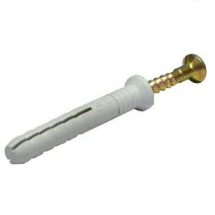 Дюбель с шурупом потай 8L* 80 (100шт/уп), артикул УТ000073943