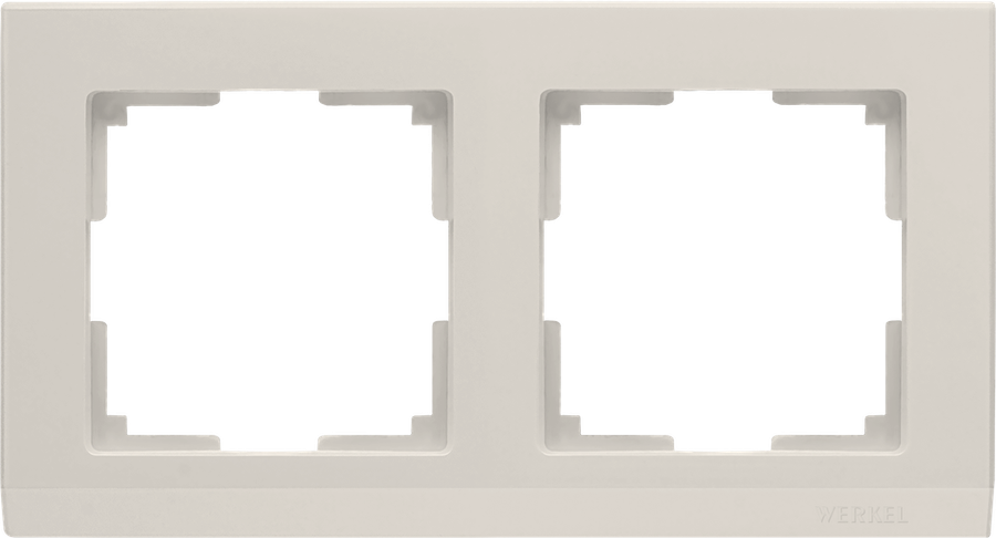 Рамка  2 Поста Универсальная Слоновая Кость    Stark Werkel, артикул УТ000047832