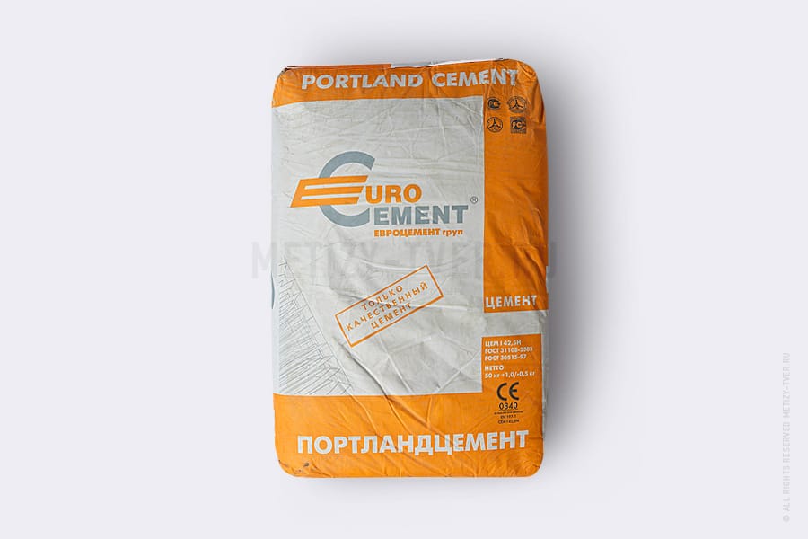 Цемент ЕВРОЦЕМЕНТ (М-500 Д-0) ЦЕМ I 42,5Н ТУ Тара /50 кг.(34), артикул УТ000034897
