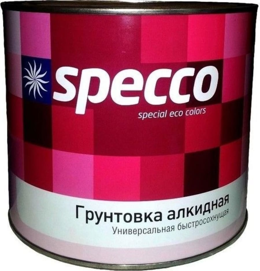 Грунтовка ГФ-021 красно-коричневая "SPECCO"2,7кг, артикул УТ000036215