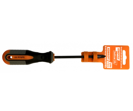 Отвёртка Bohrer Комфорт SL 3х100 мм магнитная (сталь CrV) трехкомпонентная рукоятка, артикул УТ000089051