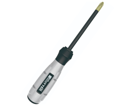 Отвёртка Ritter Diamond SL 6 x100 мм  магнитная (алмазное покрытие, сталь S2) двухкомпонентная рукоя, артикул УТ000089072