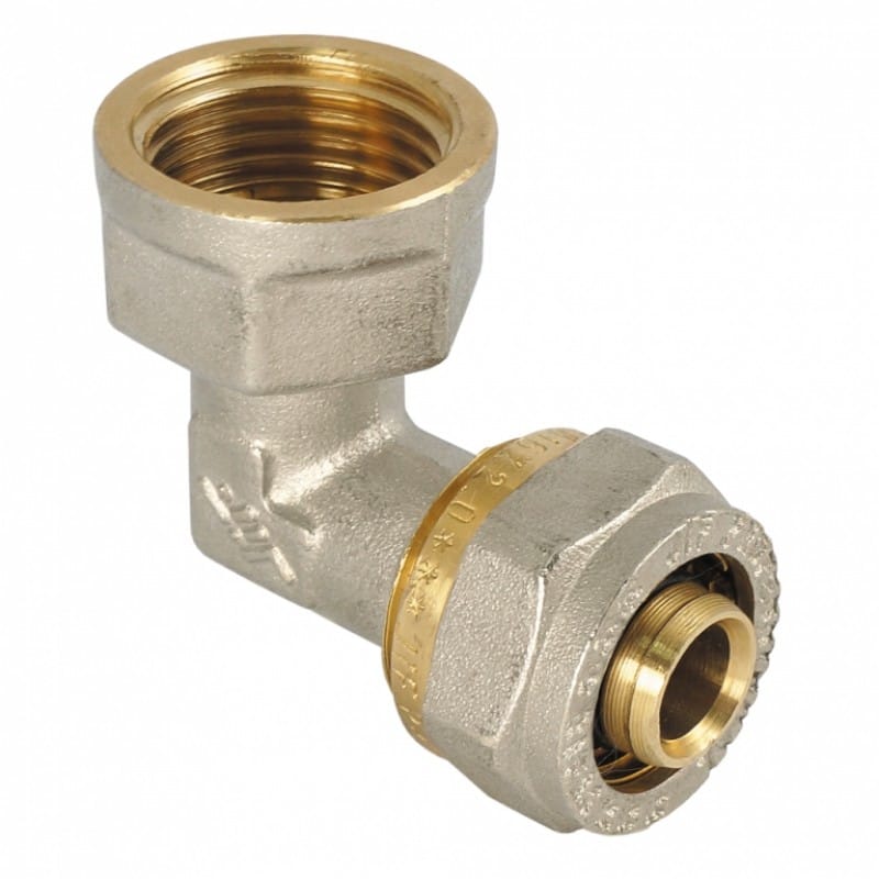 Угольник обжимной вн. 20*3/4 (JIF 105), артикул УТ000047349