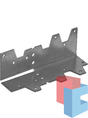 Уголок складывающийся 120*40*40*1,5мм KG1 (50шт), артикул 8237