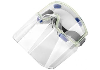 Очки - щиток с непрям.вентиляцией, прозрачный 2мм поликарбонат, пр-во Россия, Sturm, артикул 8050-05-04