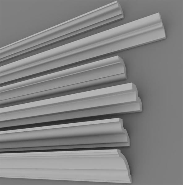 Плинтус потолочный Де-Багет П05 50/80 (100), артикул УТ000045067