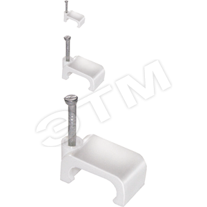 Скоба плоская 8мм (50шт), артикул 71083