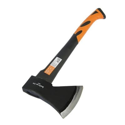 Топор Bohrer 800 г. с деревянной рукояткой (cталь 45 HRC 50-58), артикул УТ000089121