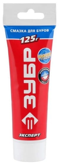 Смазка для буров "ЗУБР" в тубе, 125г, артикул УТ000038533