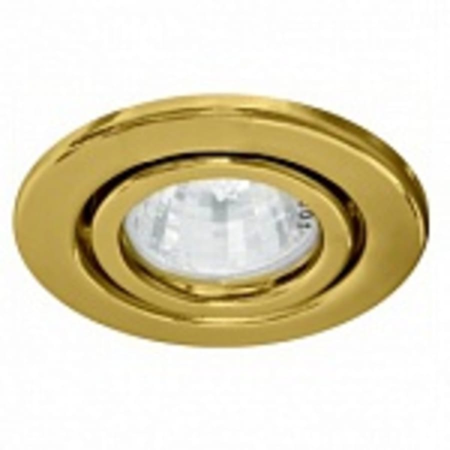 Светильник точечный Ferron DL11/DL3202 под MR-16 золото поворотный, артикул УТ000044899