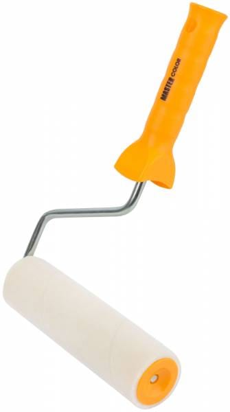 Валик, ядро 40 мм, 100% велюр, ворс 5 мм, 8 мм ручка, 180 мм, артикул 30-0850