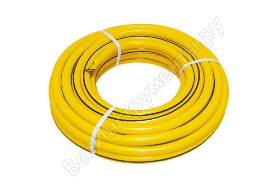 Полив Шланг поливочный АКВАРЕЛЬ 3/4 3-слойный (19/25м), артикул 18515