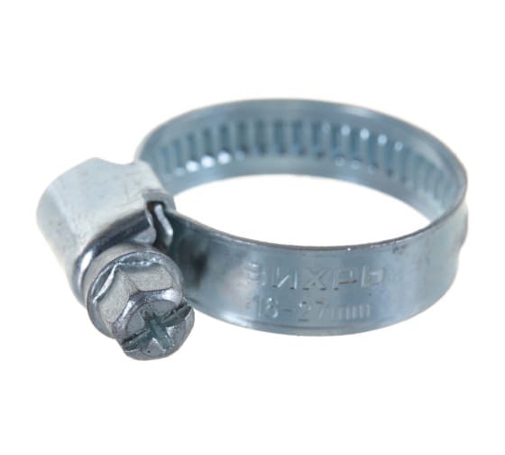 Хомут металлический червячный 120-140, артикул 42557