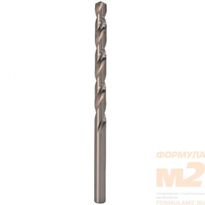 Сверло по металлу HSS 4,5х80 c коб. 5%,цил.хвостовик, артикул 4571045