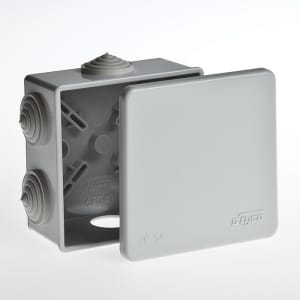 Коробка распределительная 85х85х40мм IP54, 6вх., артикул 08404