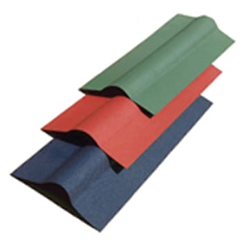 Конек Ондулин зеленый (1000мм) (РАСПРОДАЖА), артикул УТ000007313