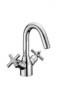 Смеситель для умывальника с поворотным изливом Lemark LM2207С, артикул LM2207С