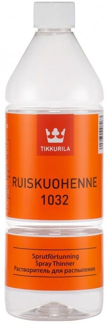 Растворитель 1032 Ruiskuohenne 1л ТИККУРИЛА, артикул УТ000092792
