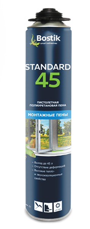 Пена монтажная Проф. BOSTIK Standard 45, 650 мл. (12), артикул 10215