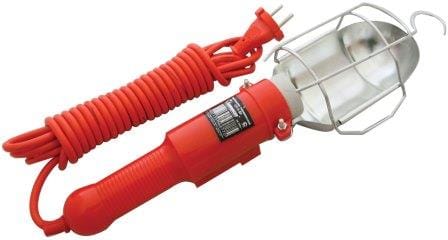 Светильник переносной  3м металлический корпус с выкл ПВС 2х0,75, артикул 03255