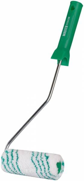 Валик, ядро 30 мм, микрофибра, ворс 9 мм, ручка 35 см, 100 мм, артикул 30-1095