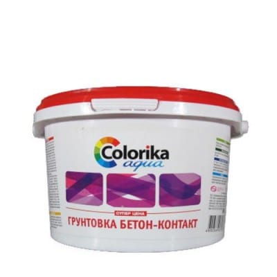 Грунт Colorika Aqua Бетоконтакт 3кг, артикул УТ000044295