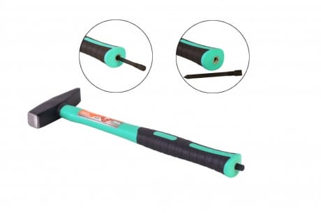 Молоток 600гр.кованный боек,обрезин.рукоятка Sturm., артикул 1010-02-FR0600