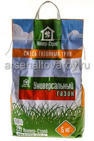 Семена Газон травосмесь Универсальный 5кг (на 125 кв.м.), артикул УТ000094536