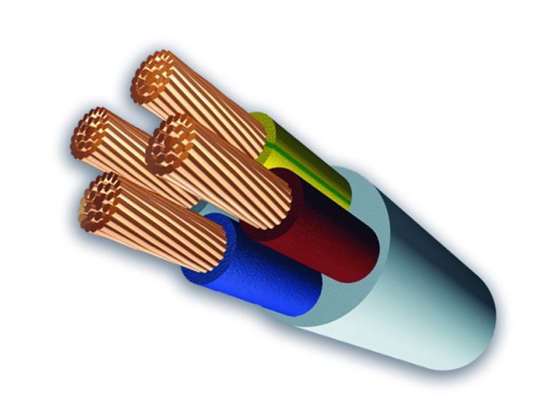 Провод ПВС 4*2,5 (ГОСТ), артикул УТ000044260