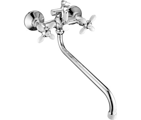 Смеситель ZERIX 82310Н (ROM-006) белый, артикул 34336