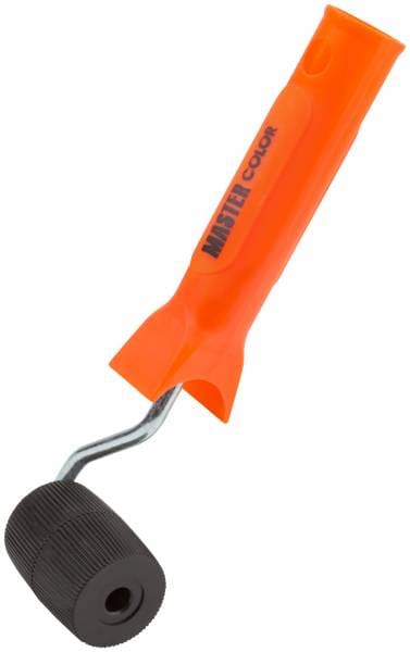 Валик прижимной пластиковый "Бочка" для стыков обоев, ручка 6 мм, 45 мм, артикул 30-1904