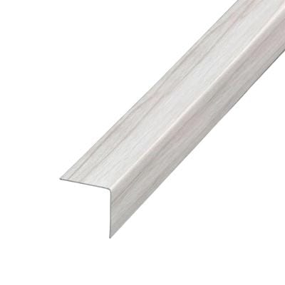 Угол ПВХ 20x20 (2,7м) Ясень белый/252, артикул У20 252 ЯСН БЕЛ