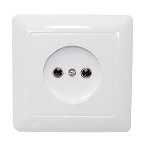 Розетка 1м б\з белая ХИТ, артикул 06124