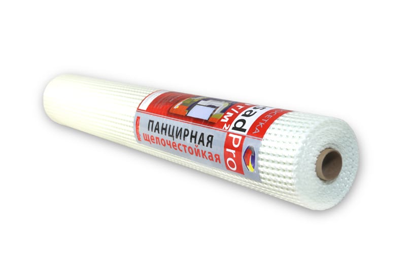 Сетка ст/тк. фасадная 10*10мм 320гр/м2 (1м*25м) Панцирная для цоколей, стен, стяжек, артикул УТ000080906