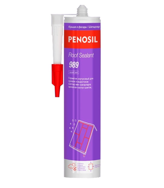 Герметик Roof Sealand 989 каучуковый коричневый д/кровли и водостоков 280ml, артикул 513