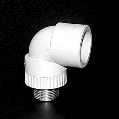 Уголок PPR комб наруж 25 х 1/2" белый, артикул УТ000035172