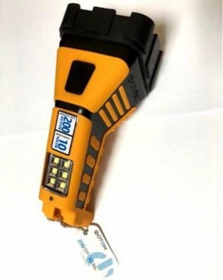 Фонарь аккумуляторный ФAZA AccuF2-L3W-gn (зел/черн), артикул 2857118