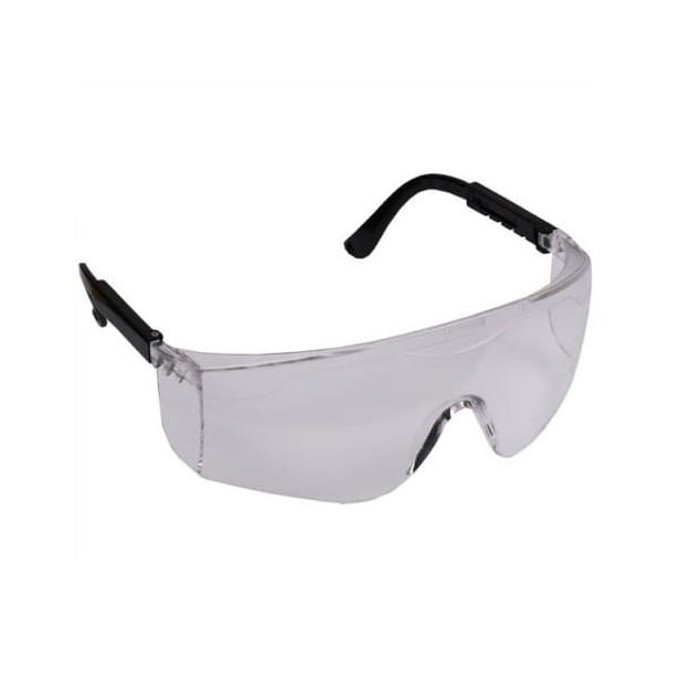 Очки защитные с регулируемыми по длине дужками, поликарбонатные прозрачные линзы STAYER, артикул 2-110461